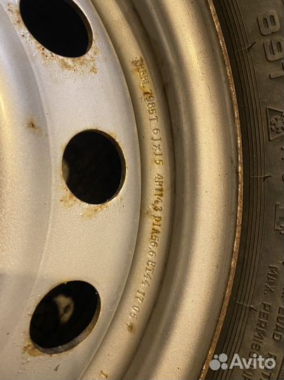 Колеса на зимней резине R15