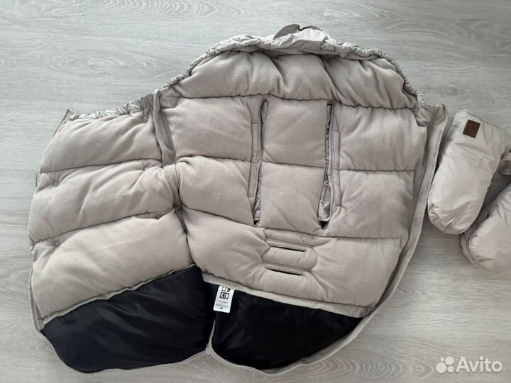 Зимний конверт в коляску leokid