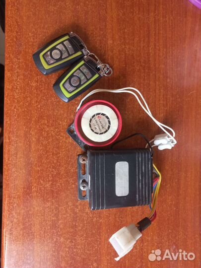 Сигнализация с автозапуском на скутер