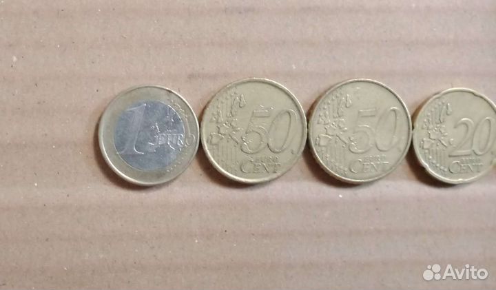 Euro и eurocent коллекция