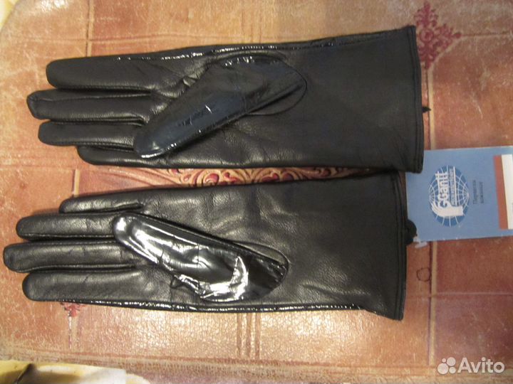 Gantt женские кожаные перчатки.венгрия