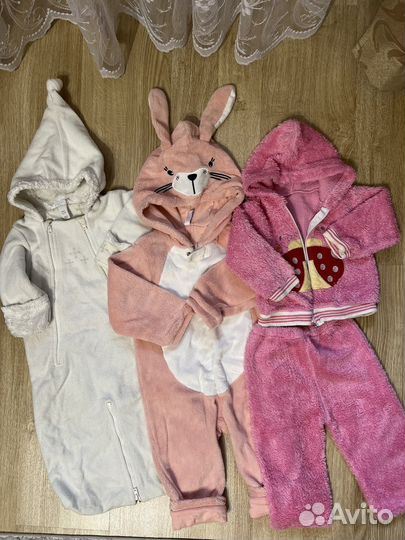 Вещи пакетом для девочки 3-6 месяцев