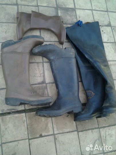 Сапоги резиновые