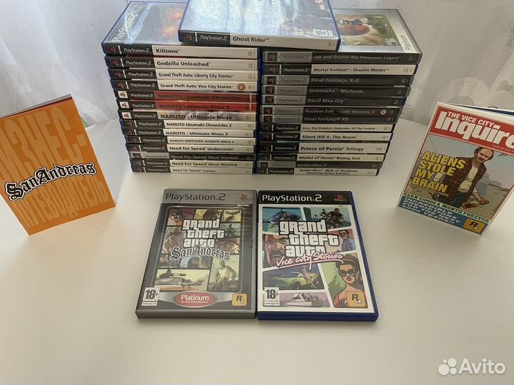 Игры на sony playstation 2 ps2