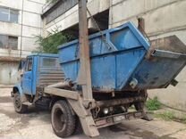 Вывоз мусора грунта бетона контейнера газели