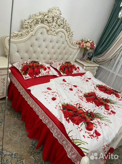 Набор невесты с оборкой