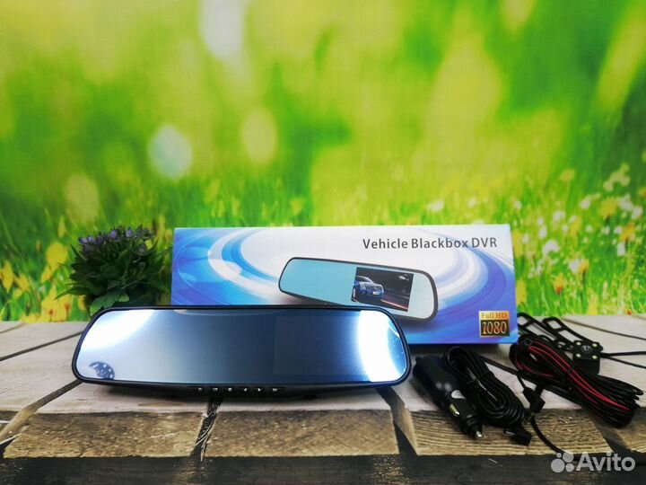 Видеорегистратор зеркало Vehicle Blackbox DVR с дв