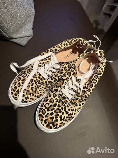 Кеды hm леопардовые