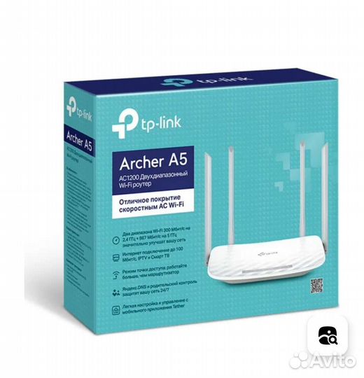 Wifi роутер Tp-link Archer A5 AC1200