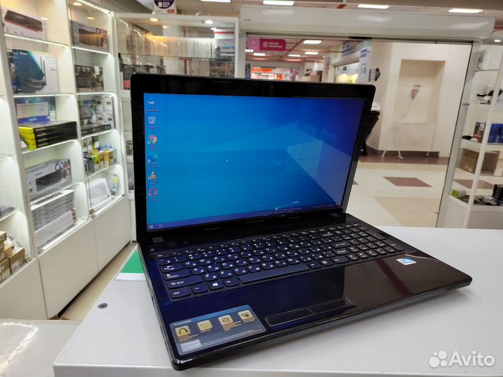 Ноутбук для работы Lenovo G580 2 ядра 4Gb