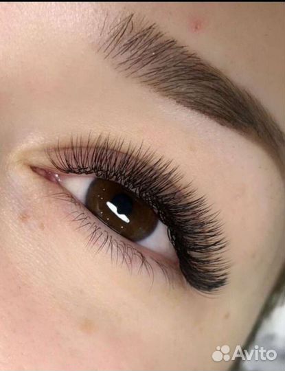 Наращивание ресниц с выездом на дом