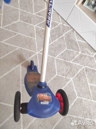 Самокат детский трехколесный бу