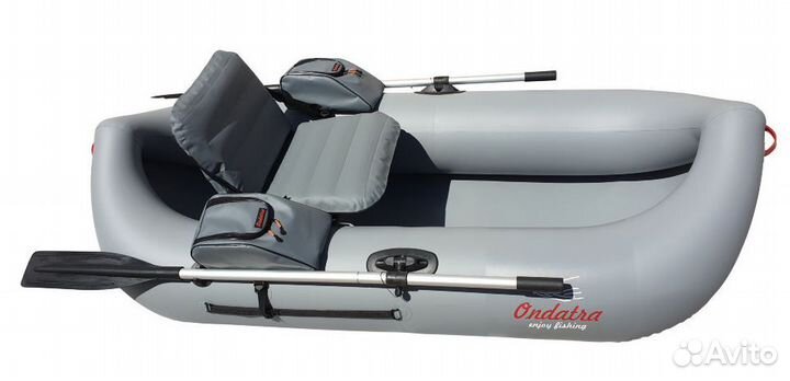 Лодка Ондатра R200 серая