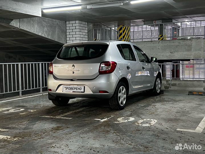 Renault Sandero 1.6 МТ, 2014, 201 000 км