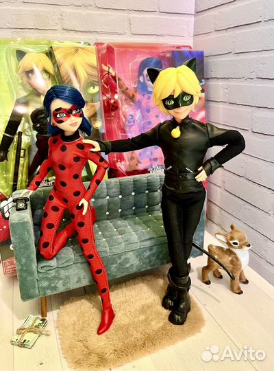 Леди Баг и Супер Кот /Оригинал за 2 шт/Квами Плагг