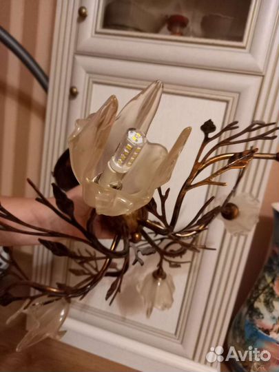 Люстра потолочная бу