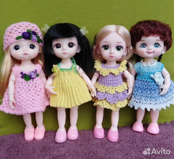 Одежда для кукол баболи 16 см