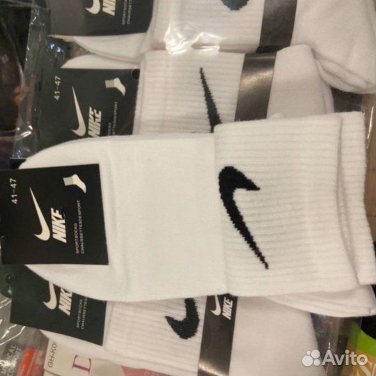 Высокие носки nike