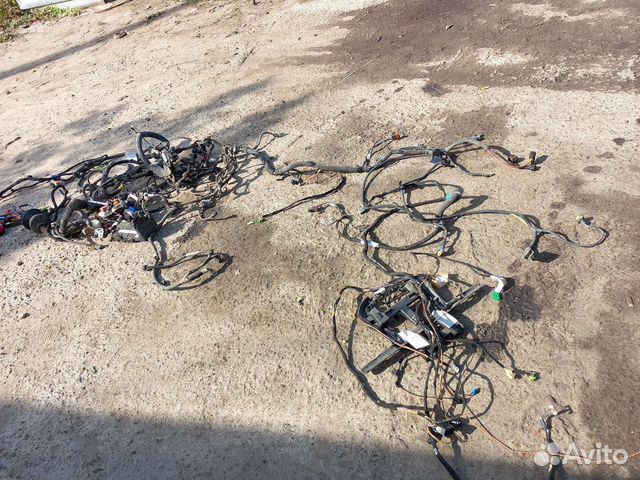 Ситроен c4 b7 подкапотная проводка EP 6