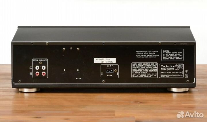 Дека кассетная technics rs rx701