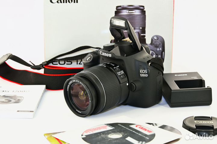 Canon EOS 1200D/T5 18.0MP Kit 18-55 как новый