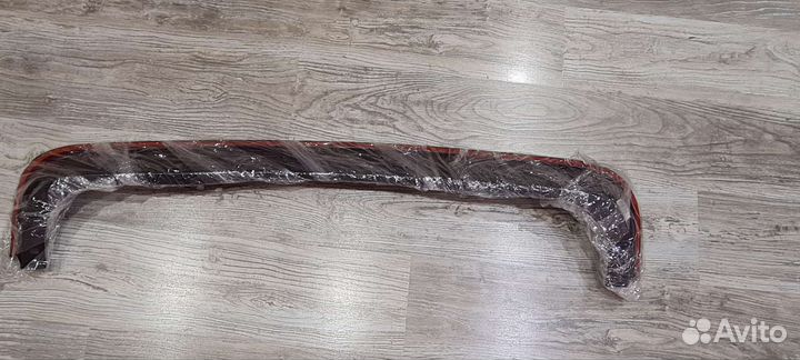 Накладка на задний бампер renault duster