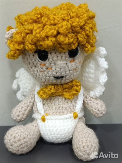 Ангелочки вязанные