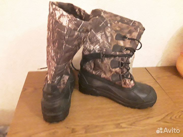 Зимние сапоги для рыбалки с утеплителями