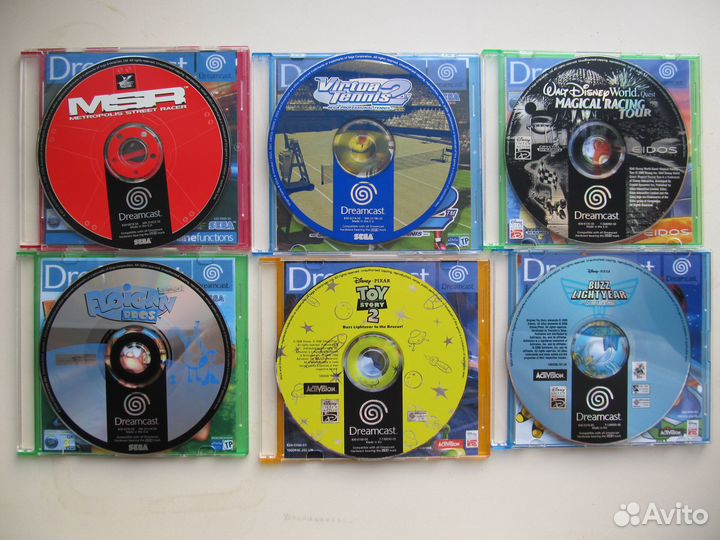 Sega Dreamcast диски