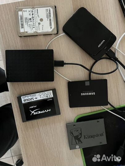 Жесткие диски и ssd