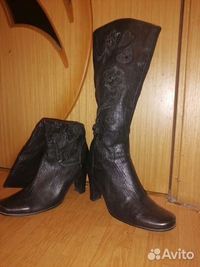 Сапоги женские осенние 38размер