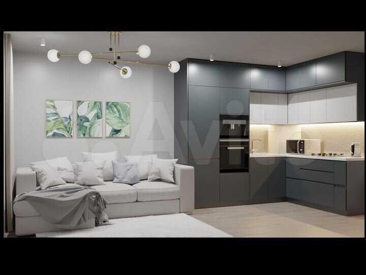 1-к. квартира, 43,4 м², 11/16 эт.