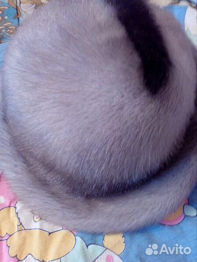 Женская норковая шапка