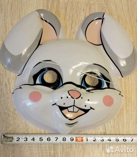 Маски зайка 10 штук