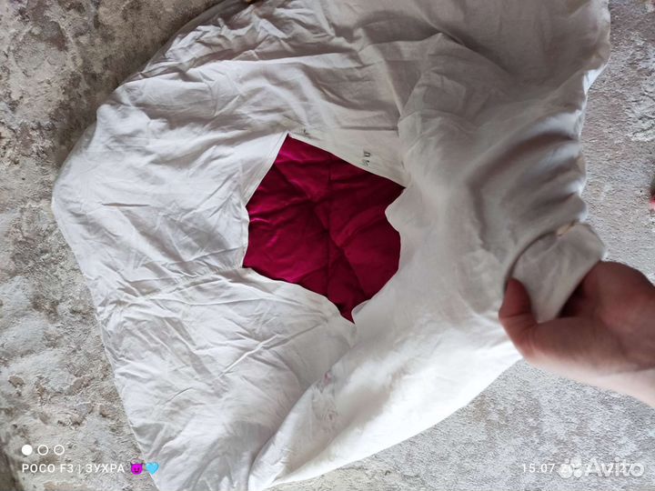 Детское одеяло СССР вместе с пододеяльником