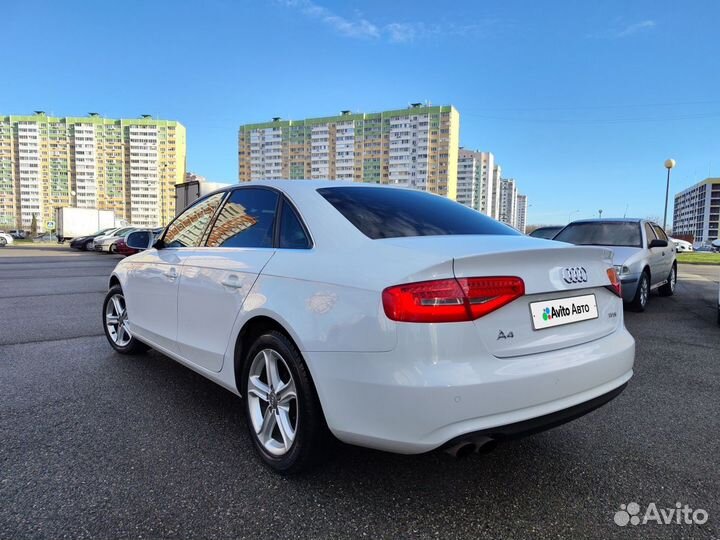 Audi A4 1.8 CVT, 2013, 190 700 км