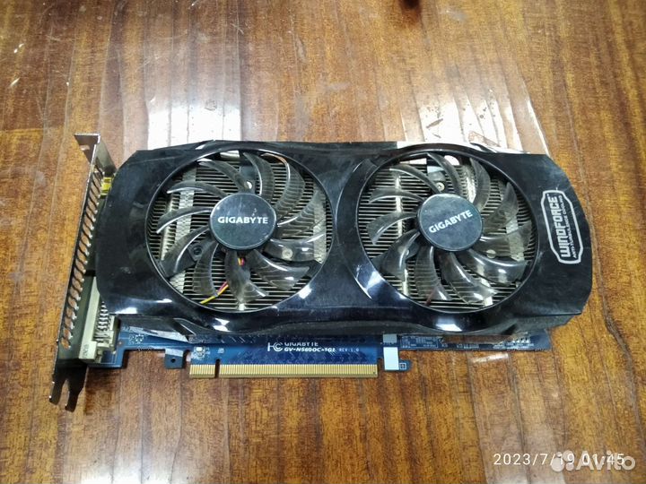 Видеокарта gtx 560 ti 448