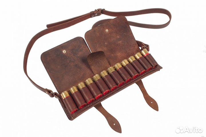 Патронташ закрытый двухрядный 12 калибр 24 патрона