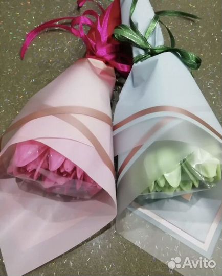 Шоколадные тюльпаны, пионы,розы на 8 марта