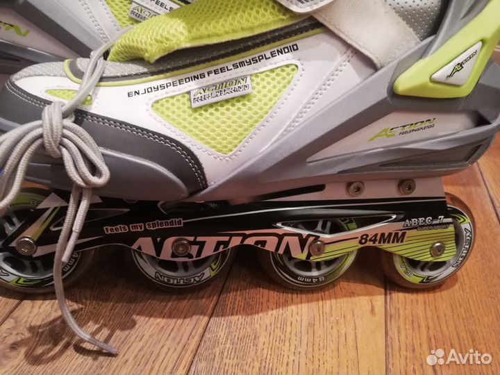 Роликоые коньки action мужские новые р.46 (на 45)