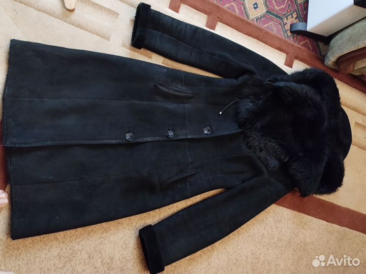 Дубленка натуральная женская 44-46 размер