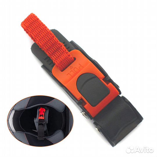 Застежка замок для шлема