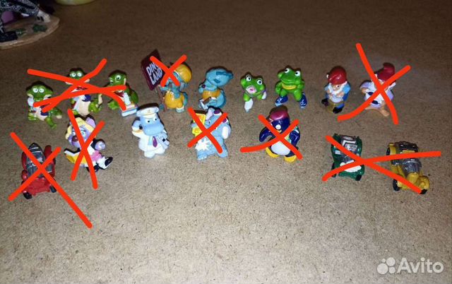 Фигурки из киндер сюрприза