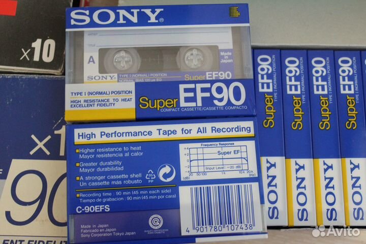 Sony аудиокассеты