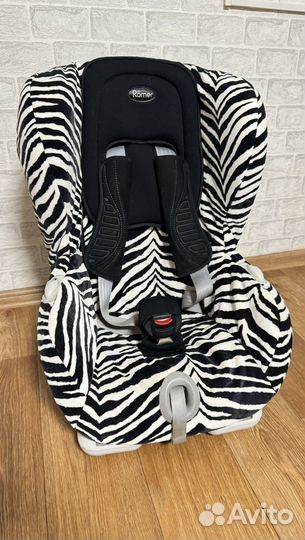 Автокресло Britax romer 9-18кг zebra isofix
