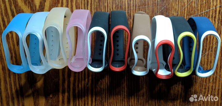 Цветные ремешки для Mi Band 3/4