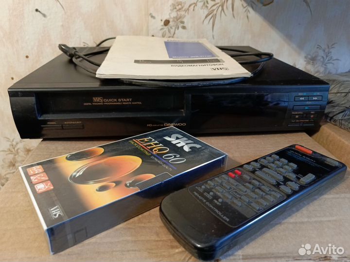 Видеомагнитофон daewoo