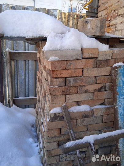 Кирпич шамотный бу