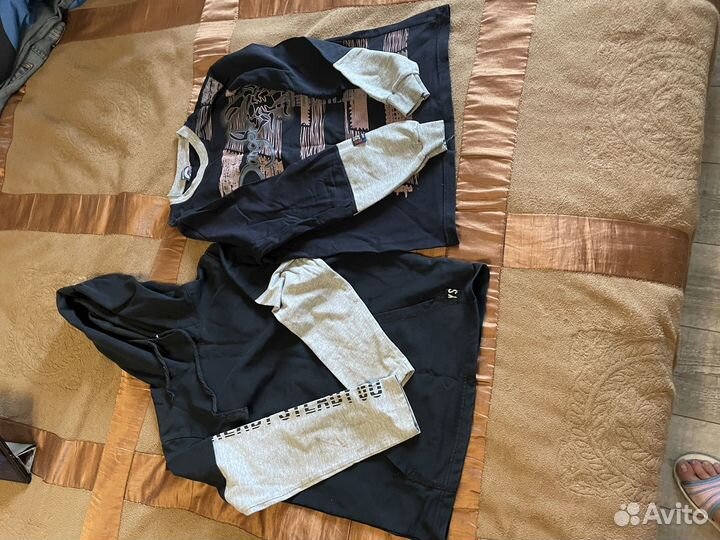 Пакет одежды на мальчика 146+кроссовки 38р