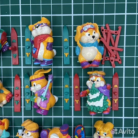 Киндер серия Зайцы-лыжники